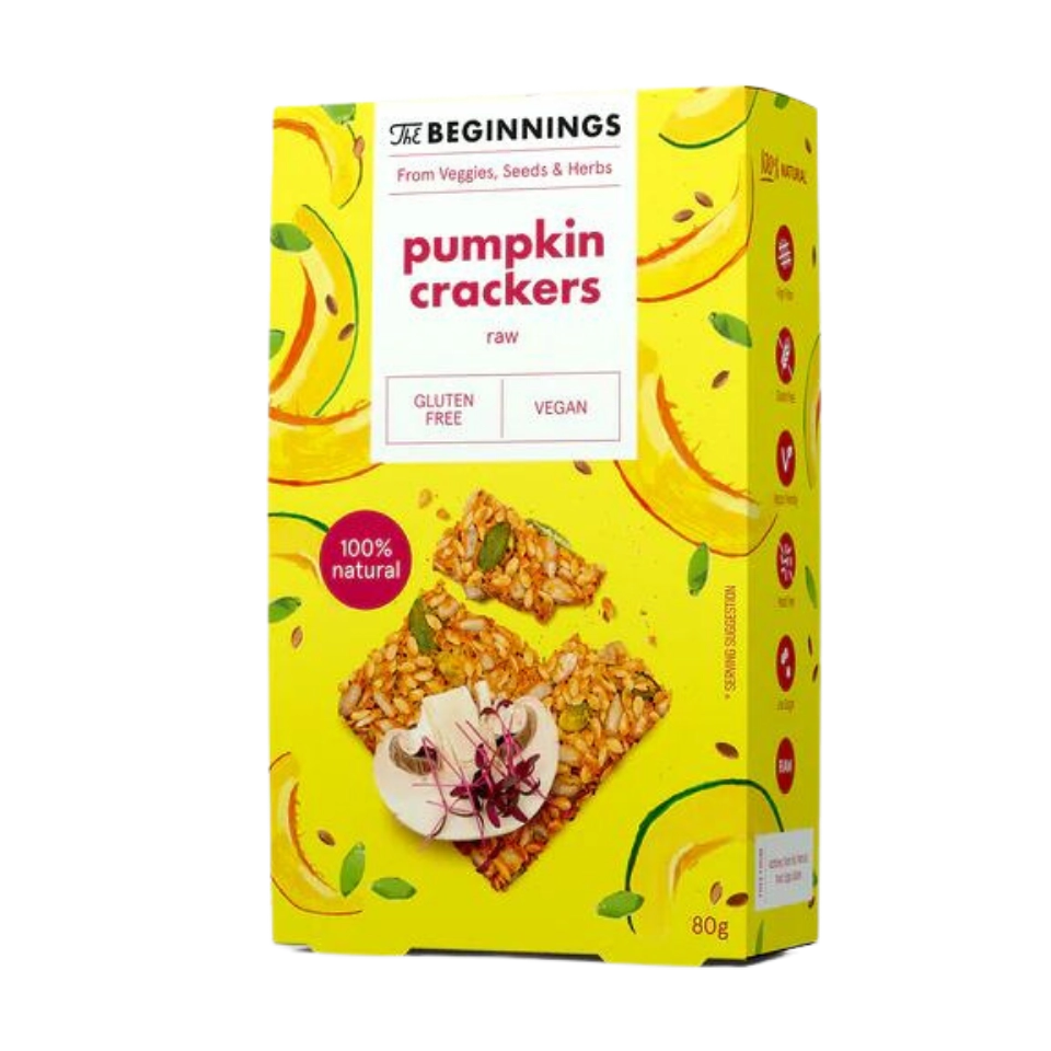 The Begginings Moliūgų duonelės, be glitimo 80g