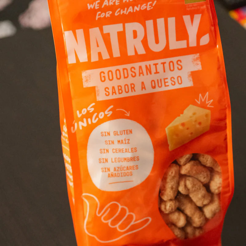 Natruly goodsanitos su sūriu, be pridėtinio cukraus, be gliuteno, 70 g