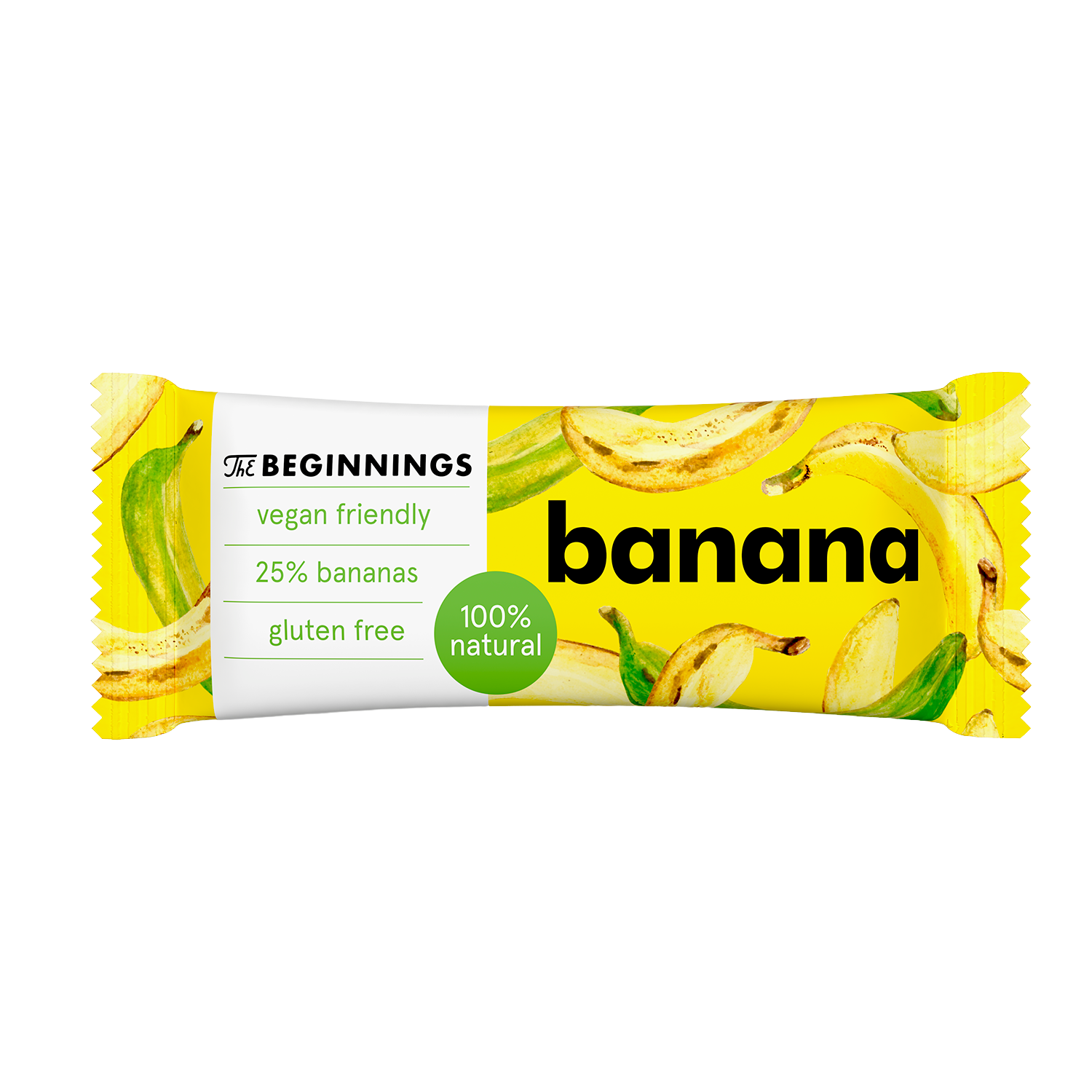 Bananinis batonėlis, be glitimo | The Beginnings (40 g)