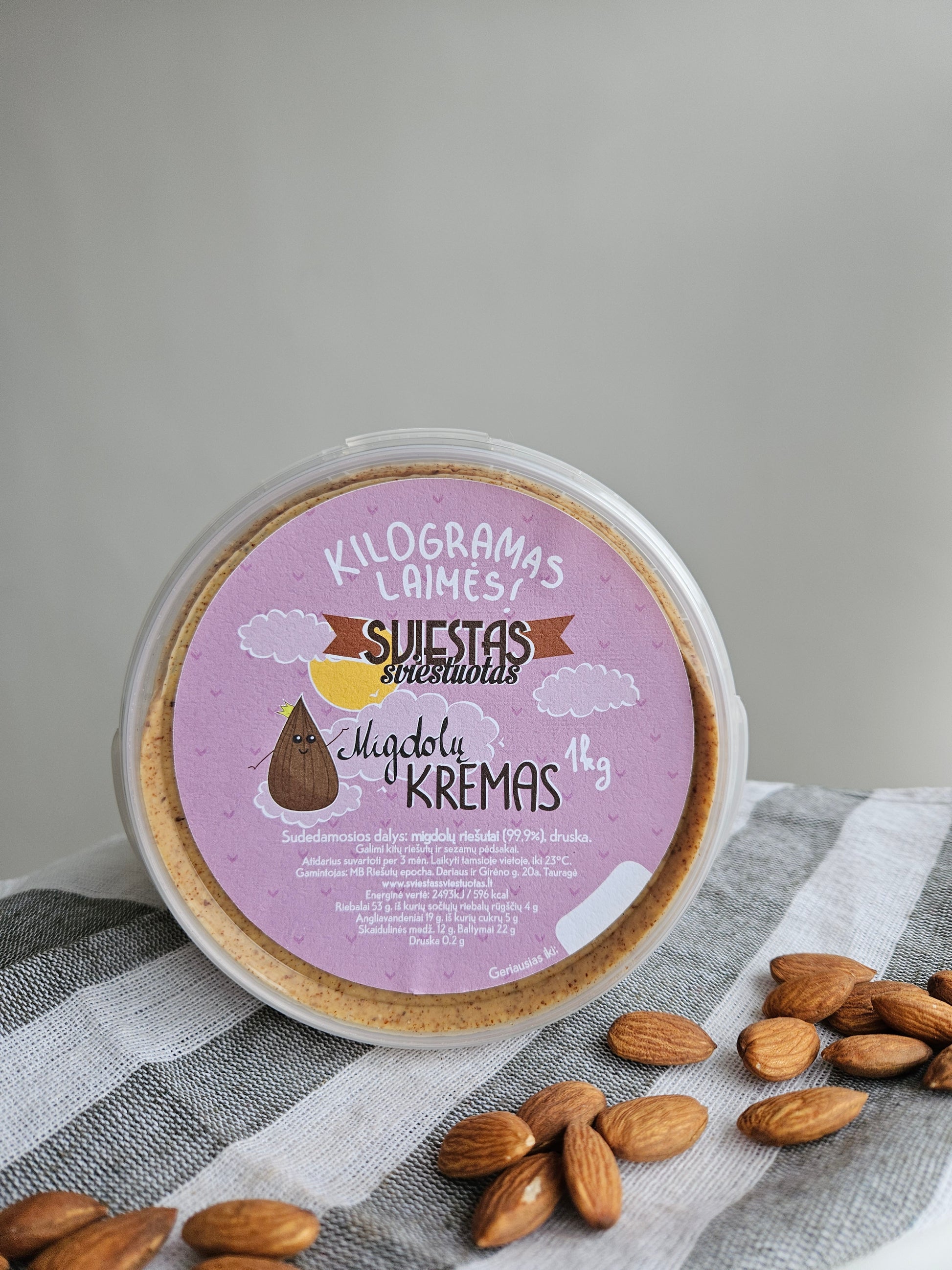 Migdolų riešutų kremas