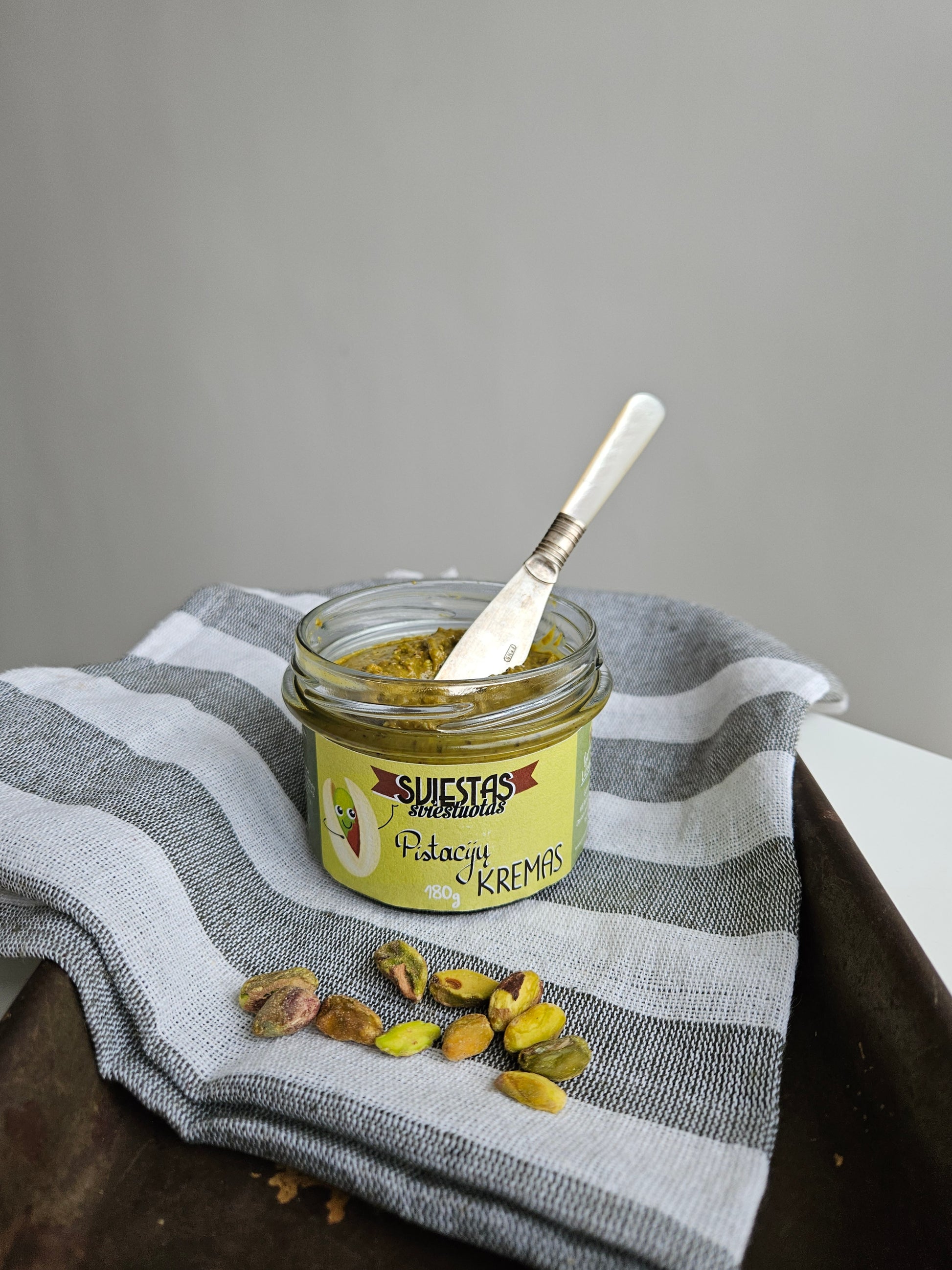 PISTACIJŲ riešutų kremas