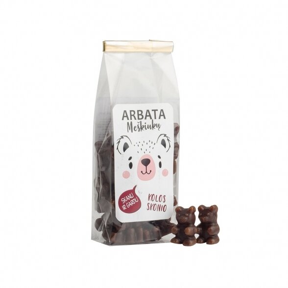 TIRPI ARBATA MEŠKIUKAI, kolos skonio 125g.