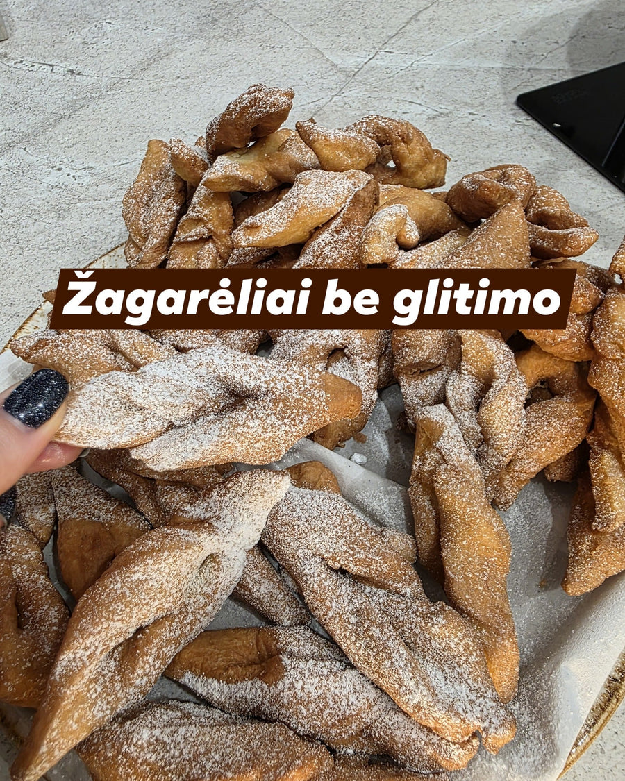 Žagarėliai be glitimo