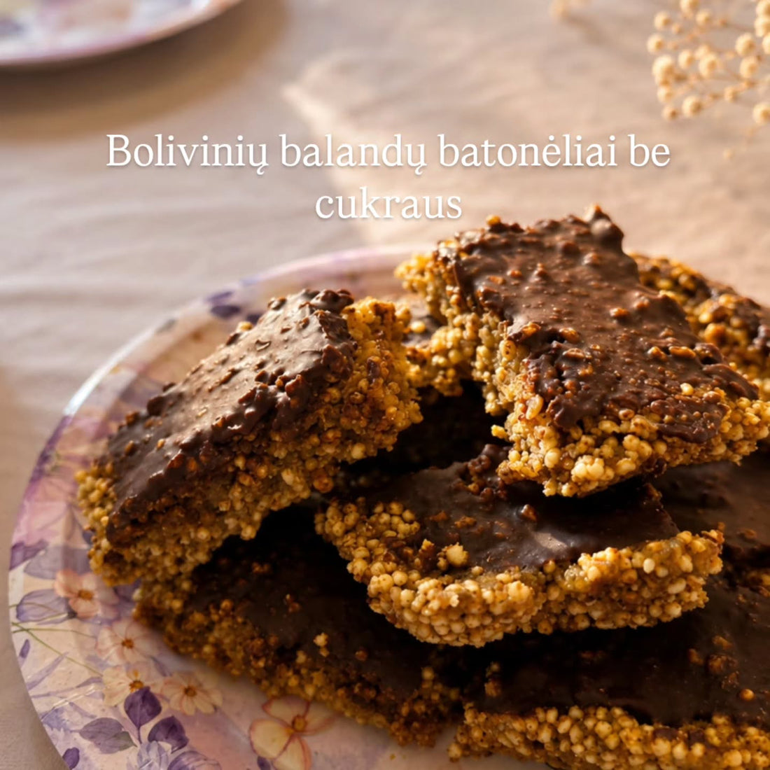 Pūstų bolivinių balandų batonėliai