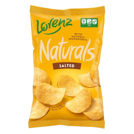 Bulvių traškučiai NATURALS Salted, 100 g