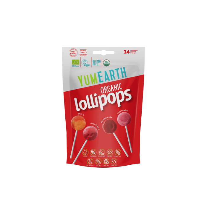 YUMYUM, YUMEARTH LT-EKO-001 BIO ledinukai, 4 rūšys, 87 g