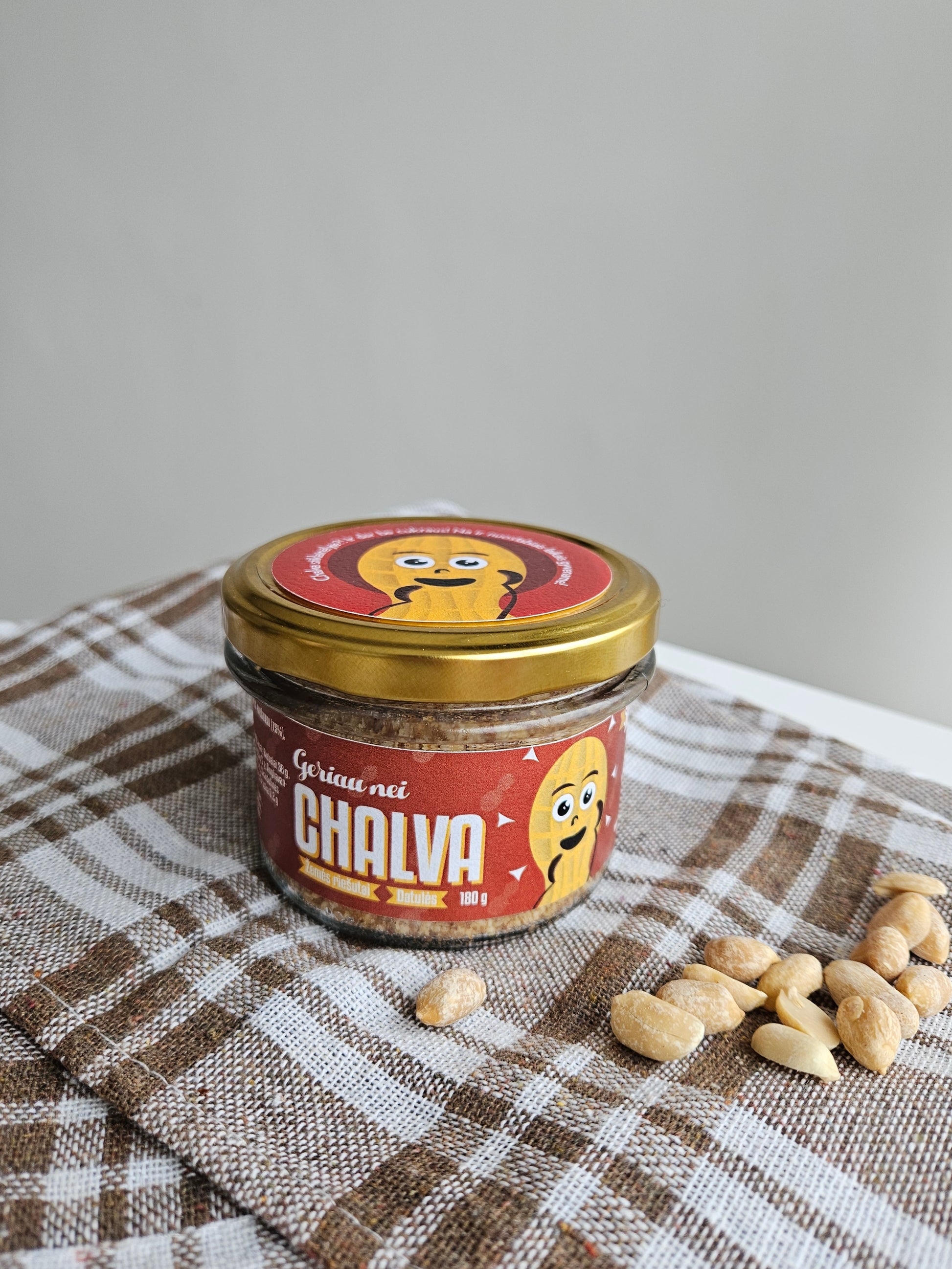 Geriau nei CHALVA (žemės riešutų)