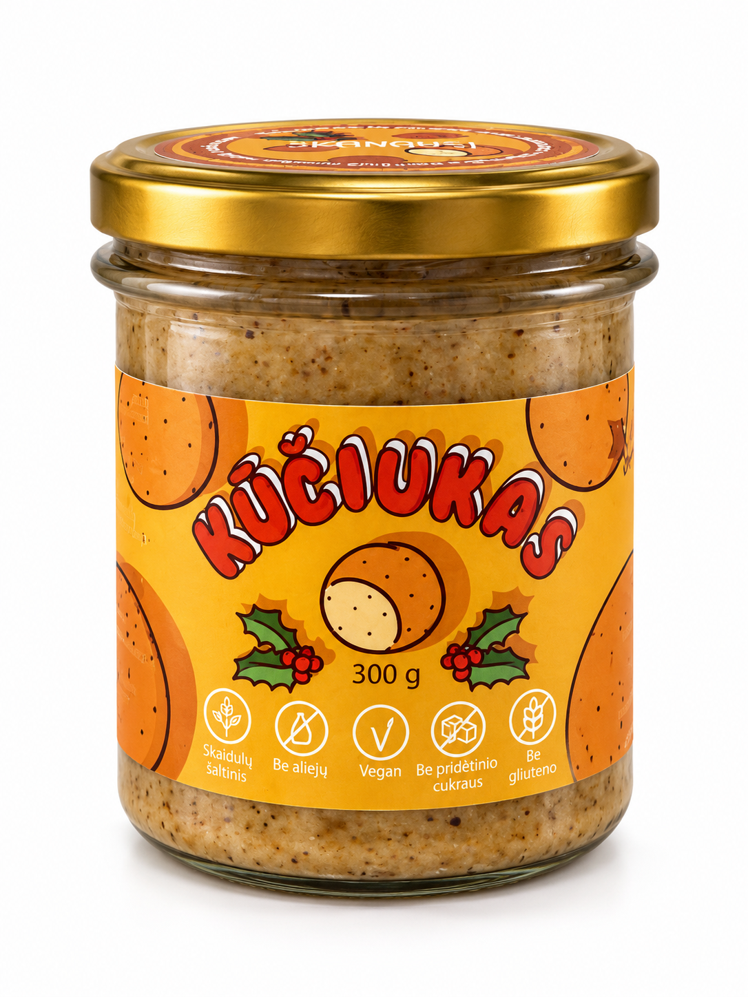 KŪČIUKAS, Aguoninis riešutų kremas