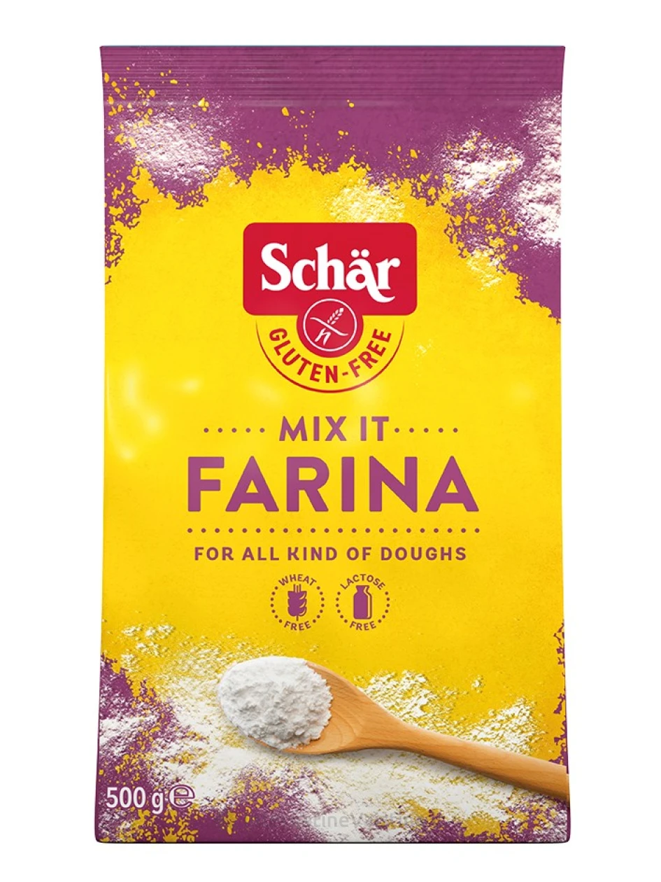 Schär MIX IT FARINA – universalus miltų mišinys be glitimo, 500g