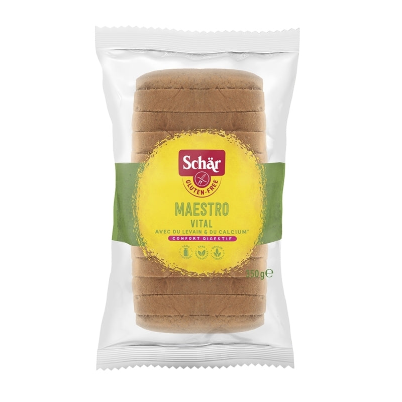 Raikyta duona – Schar Maestro Vital, 350g be glitimo
