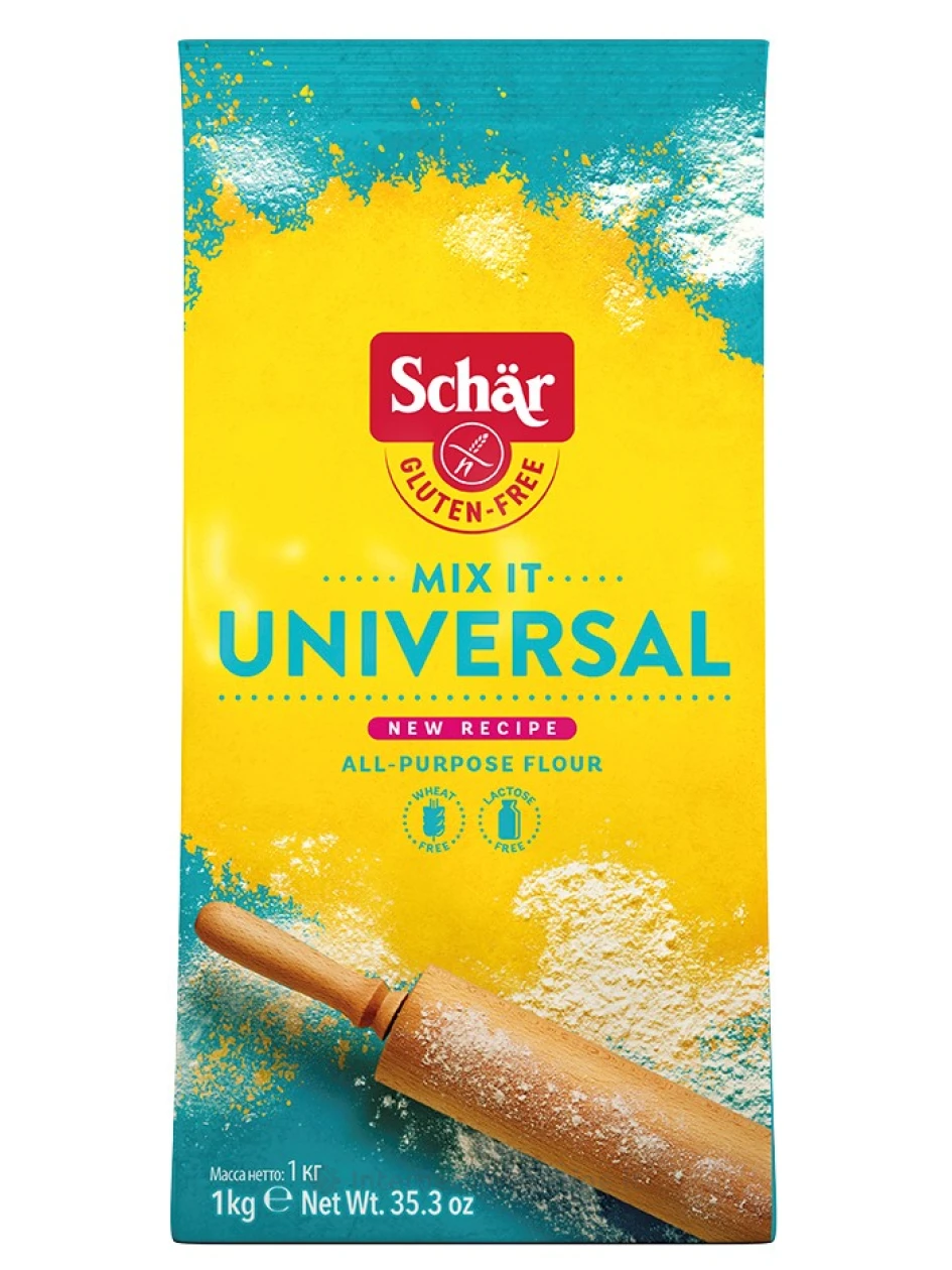 Schär MIX IT UNIVERSAL! - universalus miltų mišinys be glitimo, 1kg