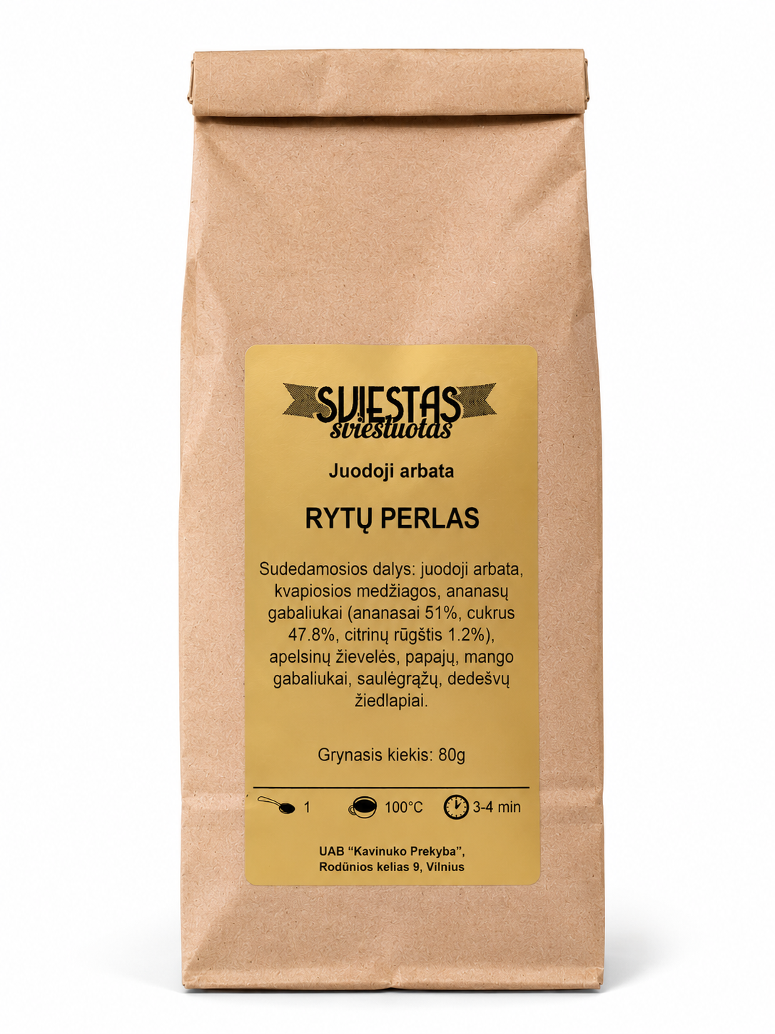 AISTRA, juodoji arbata 80g