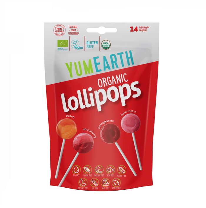 YUMYUM, YUMEARTH LT-EKO-001 BIO ledinukai, 4 rūšys, 87 g