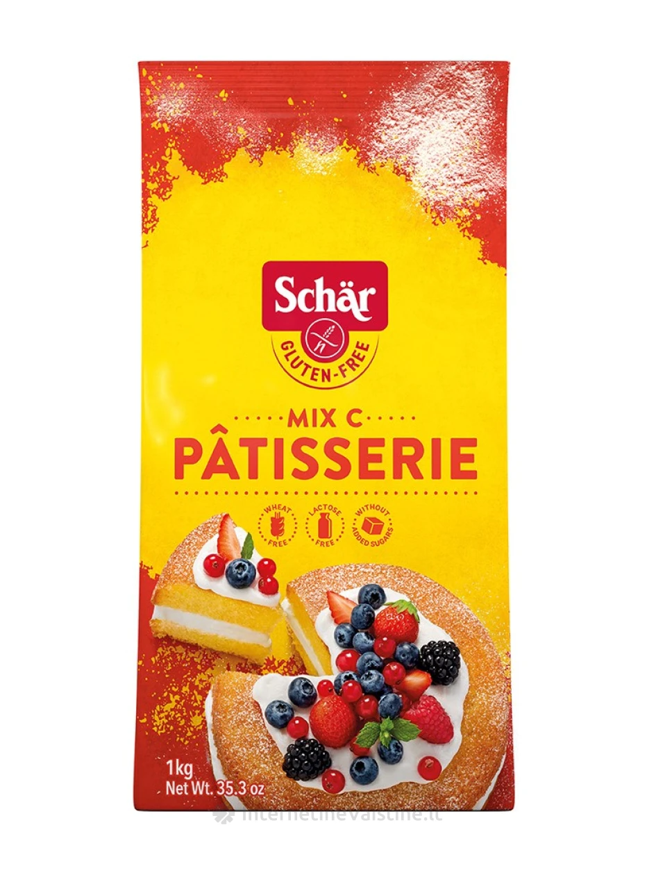 Schär MIX C – miltų mišinys be glitimo, 1kg