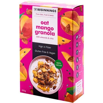 The Beginnings avižinė granola su mangais 200g