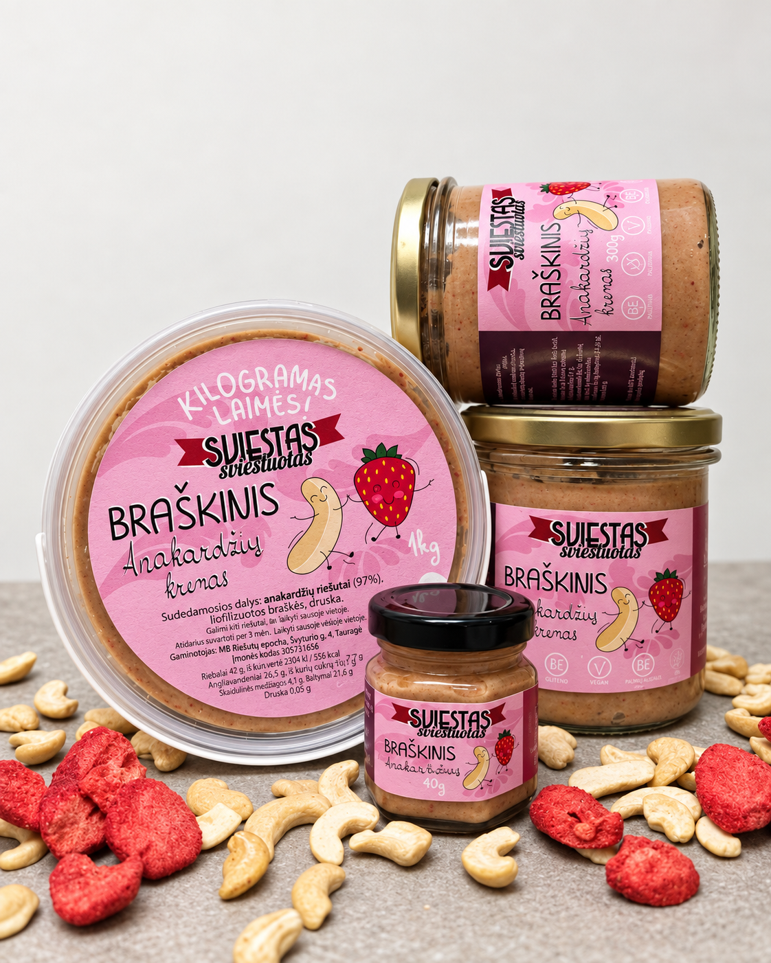 BRAŠKINIS anakardžių riešutų kremas