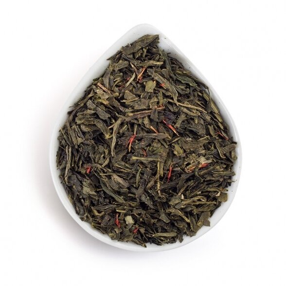 RAUDONASIS ŽENŠENIS, žalioji arbata 125g