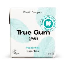 Kramtomoji guma be cukraus WHITE PEPPERMINT 21g