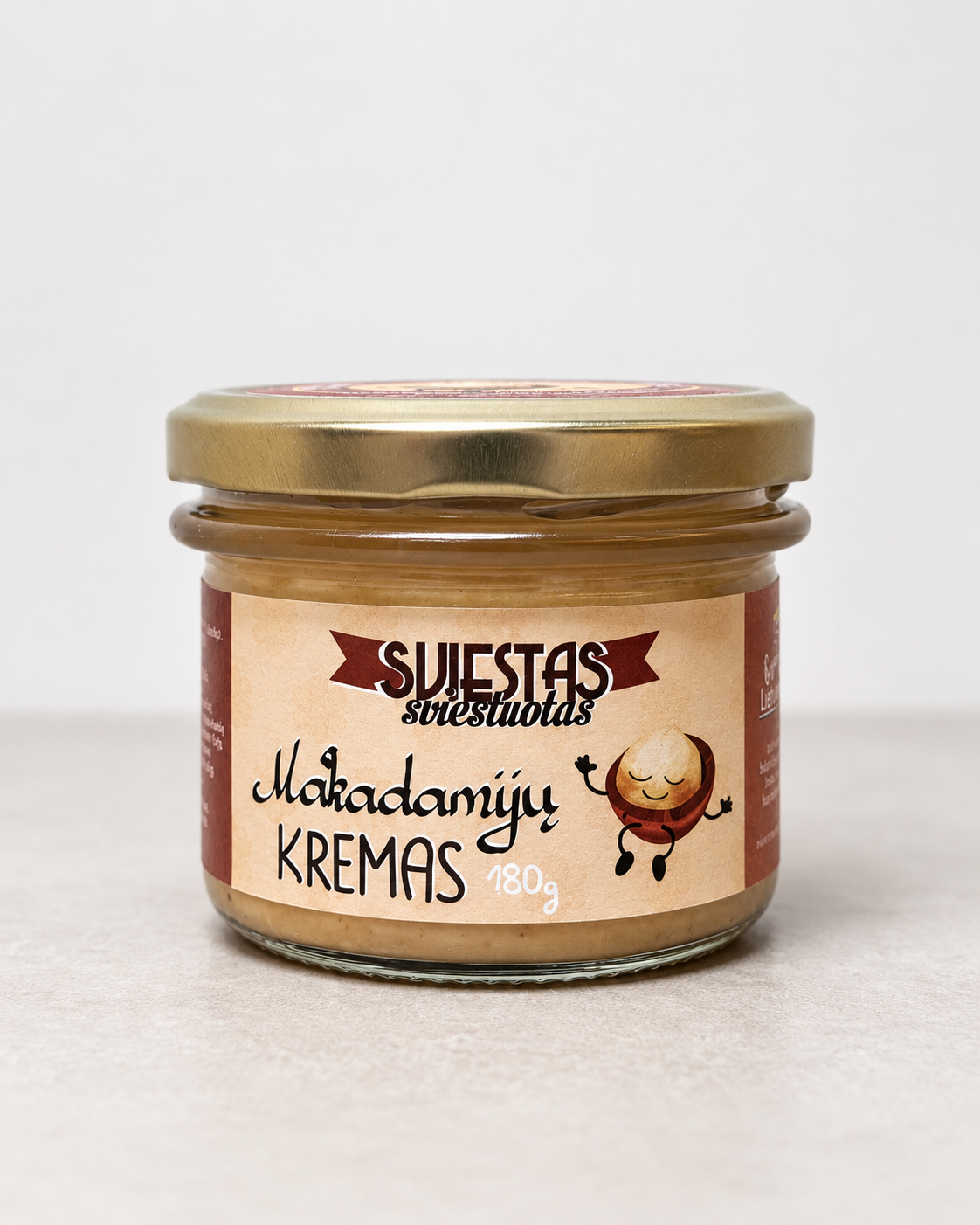 Makadamijų riešutų kremas