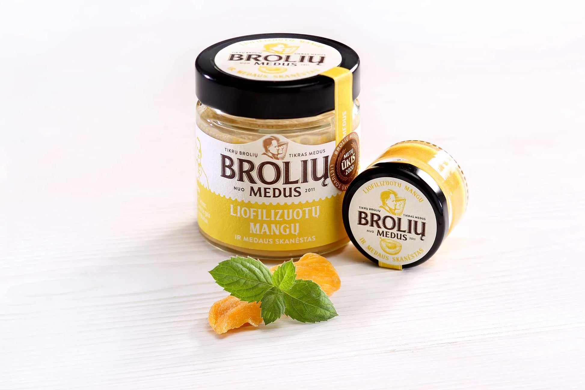 Medus su mangais 200g