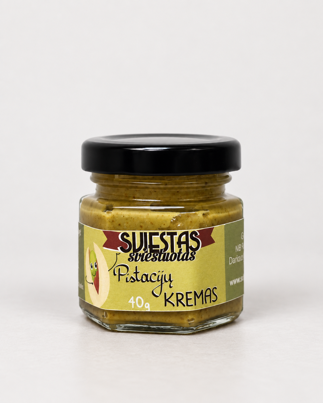 PISTACIJŲ riešutų kremas – 40 g
