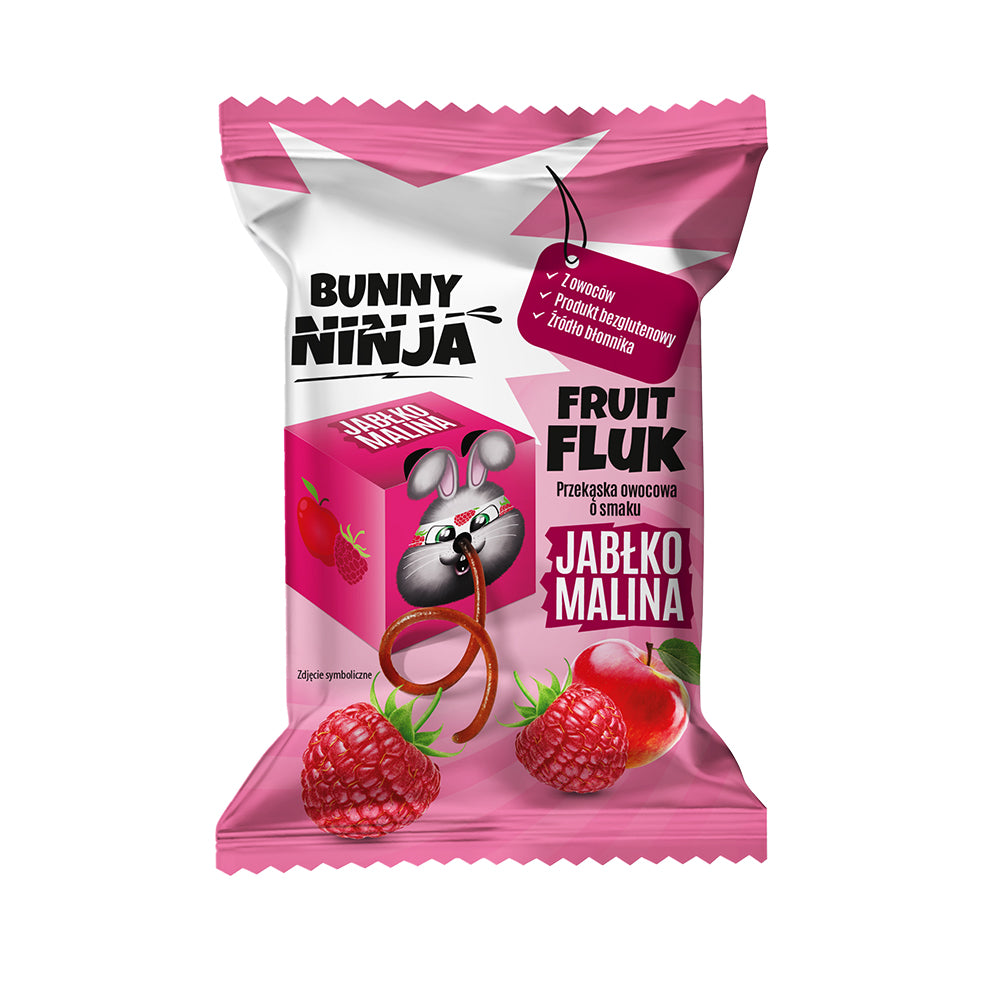 Obuolių ir aviečių virvelė, 15 g