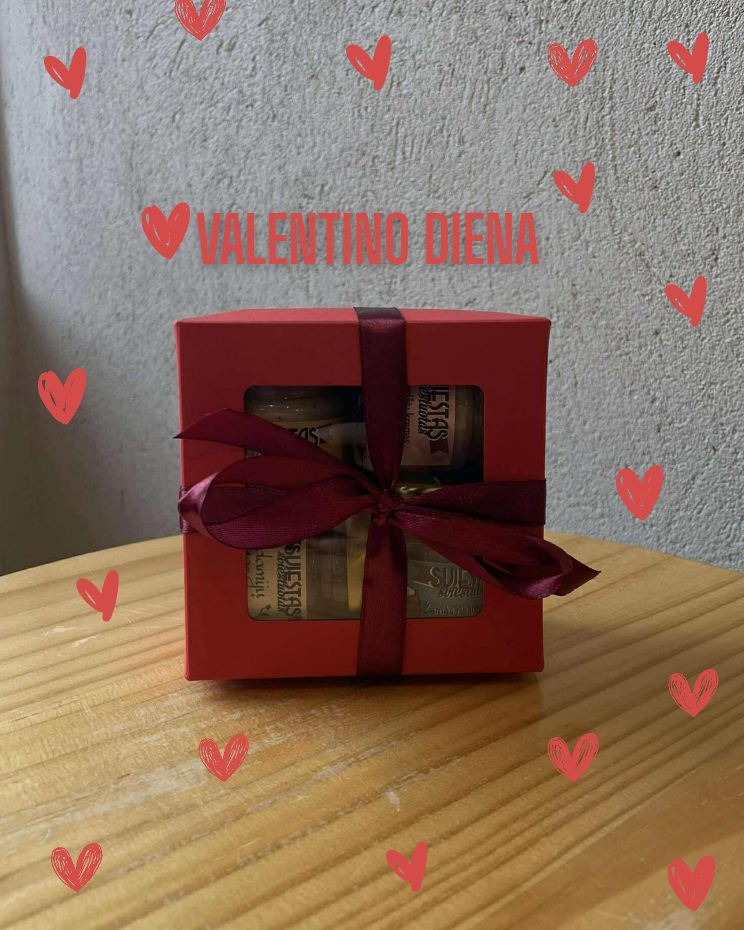 Valentino rinkinys VALENTINAS 4x40g