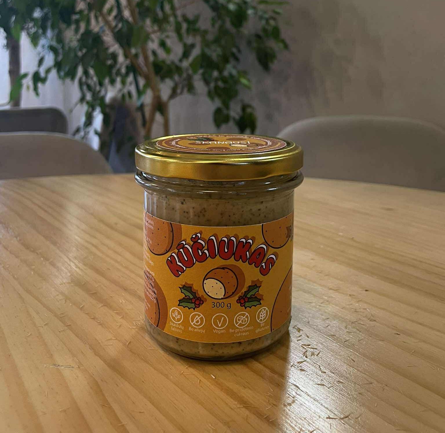 Aguoninis riešutų kremas (Kūčiukas)