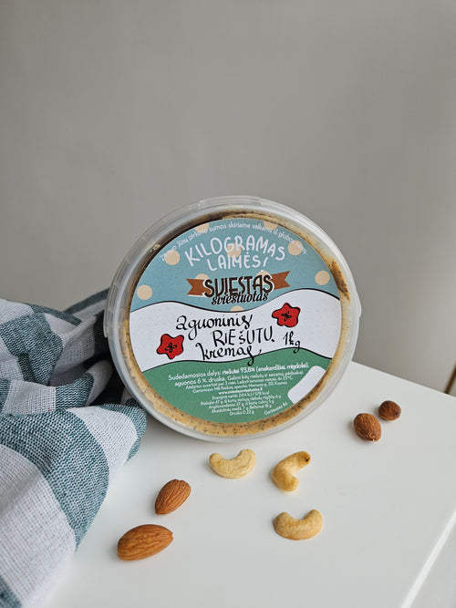 Aguoninis riešutų kremas (Kūčiukas)