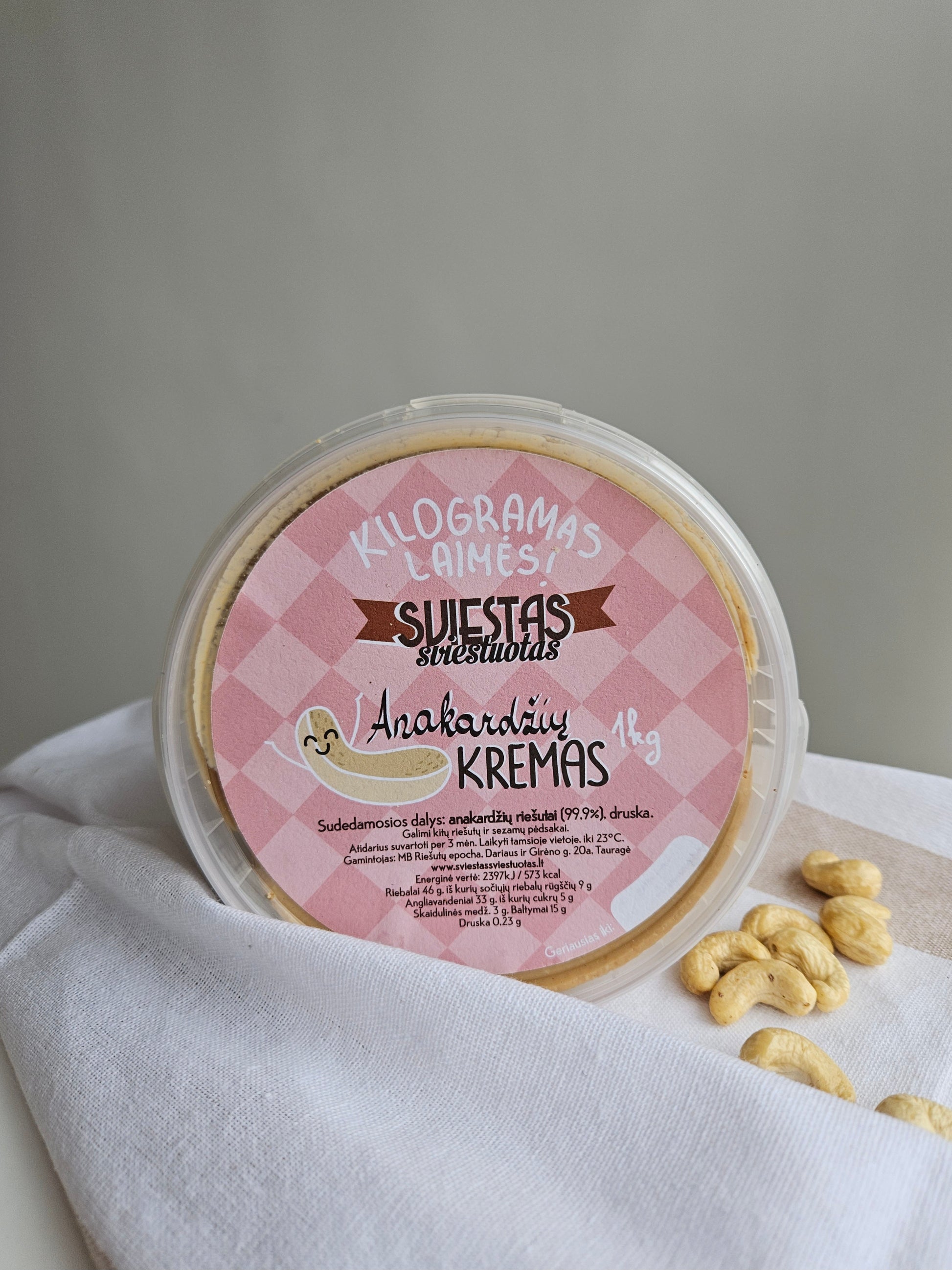 Anakardžių riešutų kremas