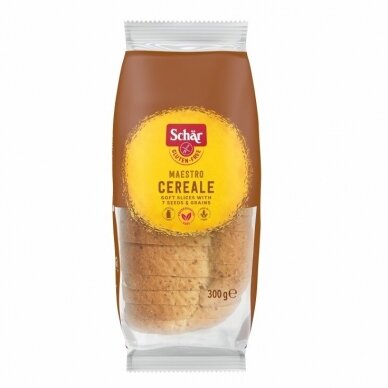 SCHAR Maestro Cereale, duona, 300g be glitimo