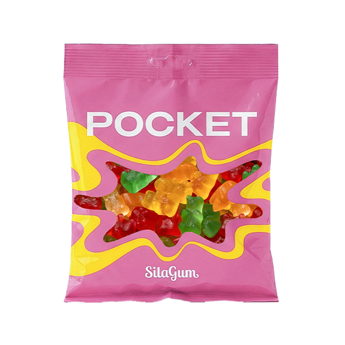 ORSETTI FRUTTA, vaisių skonio meškučių formos guminukai, 175 g / SILA GUM