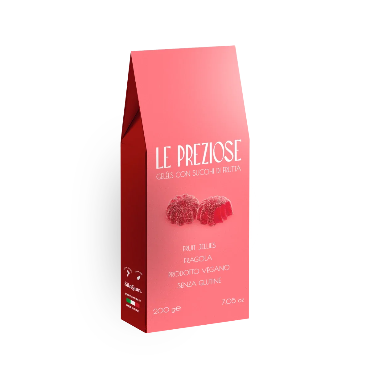 GELÉES ALLA FRAGOLA – oficiali gamintojo pakuotės nuotrauka