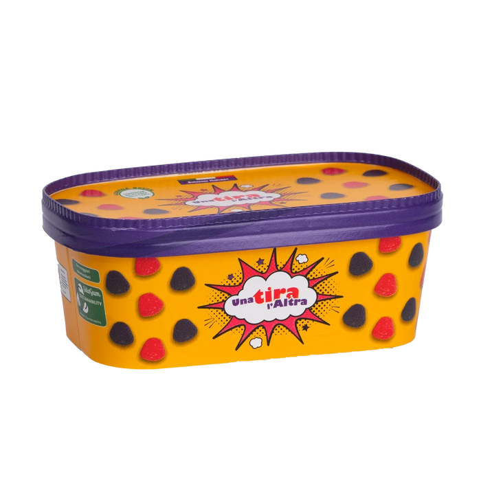 LE ROSSE E LE MORE, gervuogių ir aviečių skonio guminukai, 450 g / SILA GUM