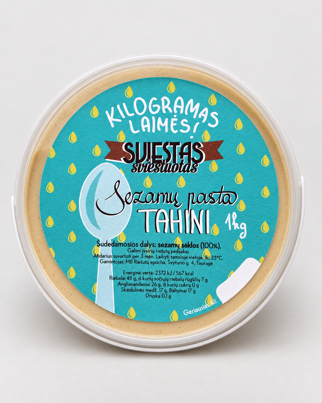 Sezamų pasta TAHINI – 1 kg