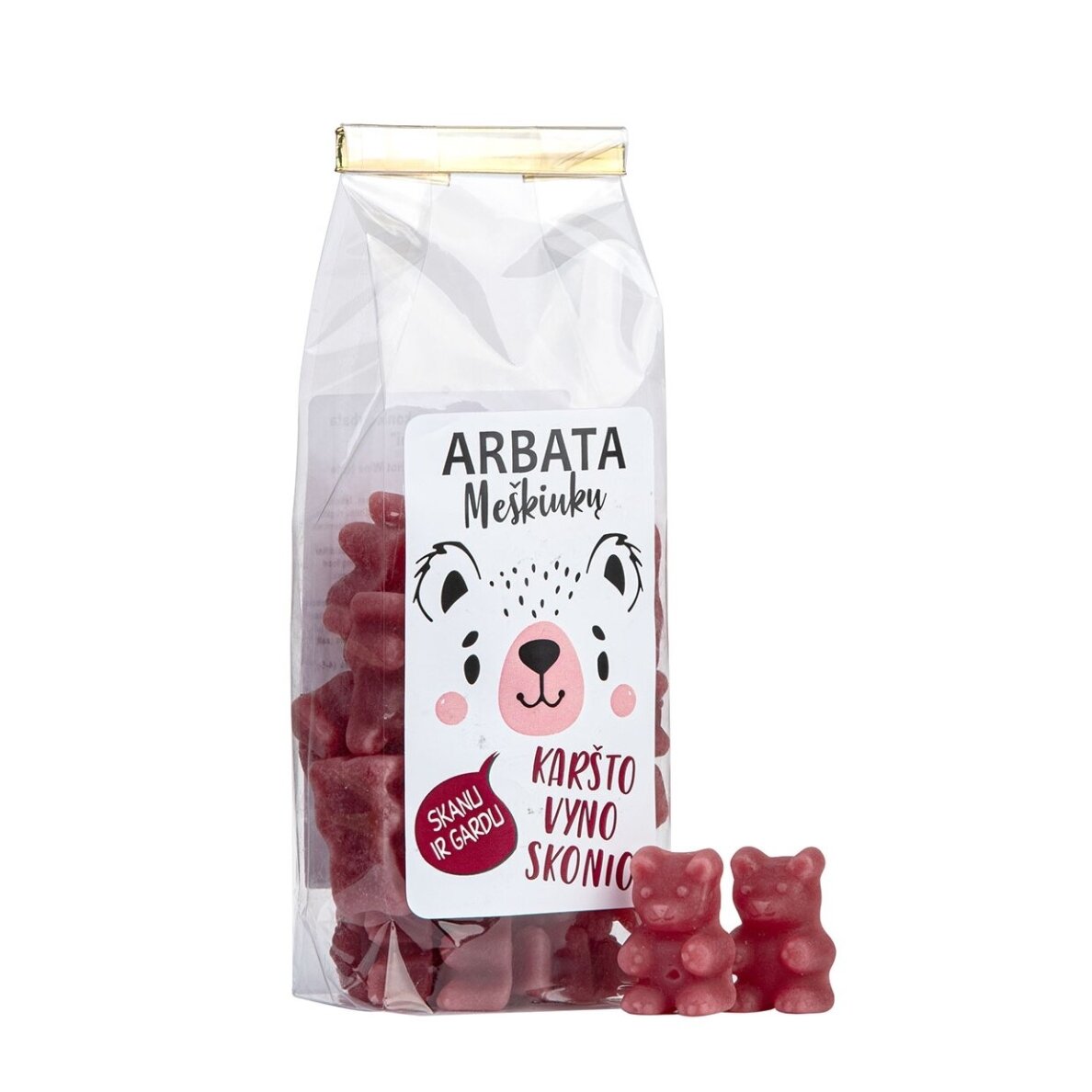 TIRPI ARBATA MEŠKIUKAI, karšto vyno skonio 125g.