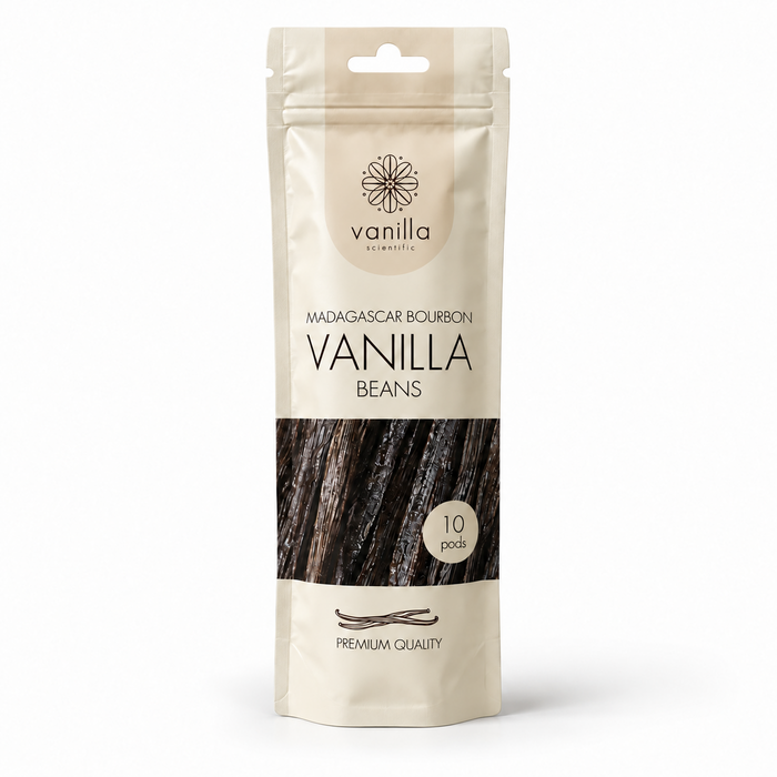 BOURBON GOURMET, Madagaskaro burbono vanilės ankštys, 10 vnt. / VANILLA SCIENTIFIC